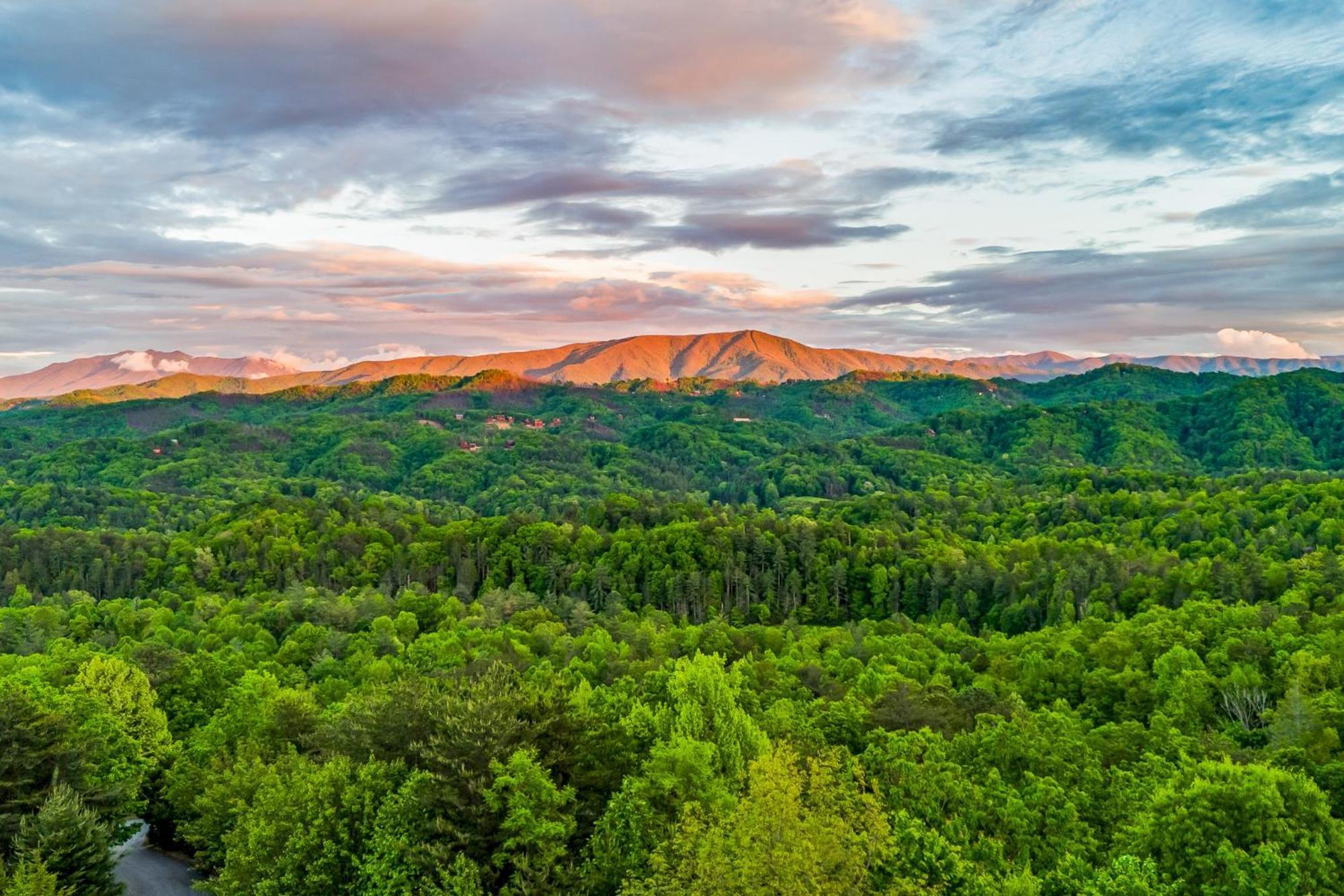 Dawns View Villa Sevierville Ruang foto