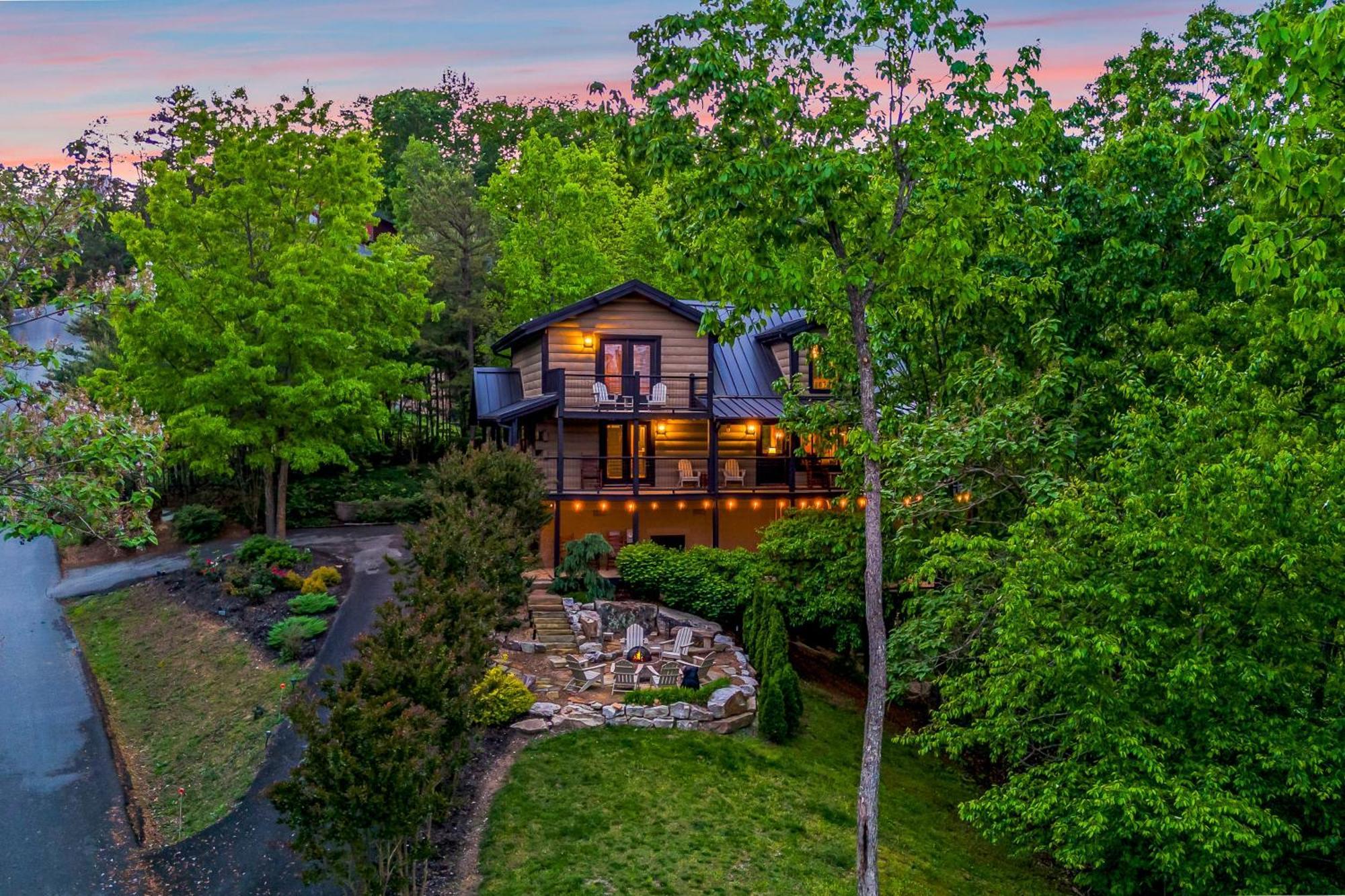 Dawns View Villa Sevierville Ruang foto