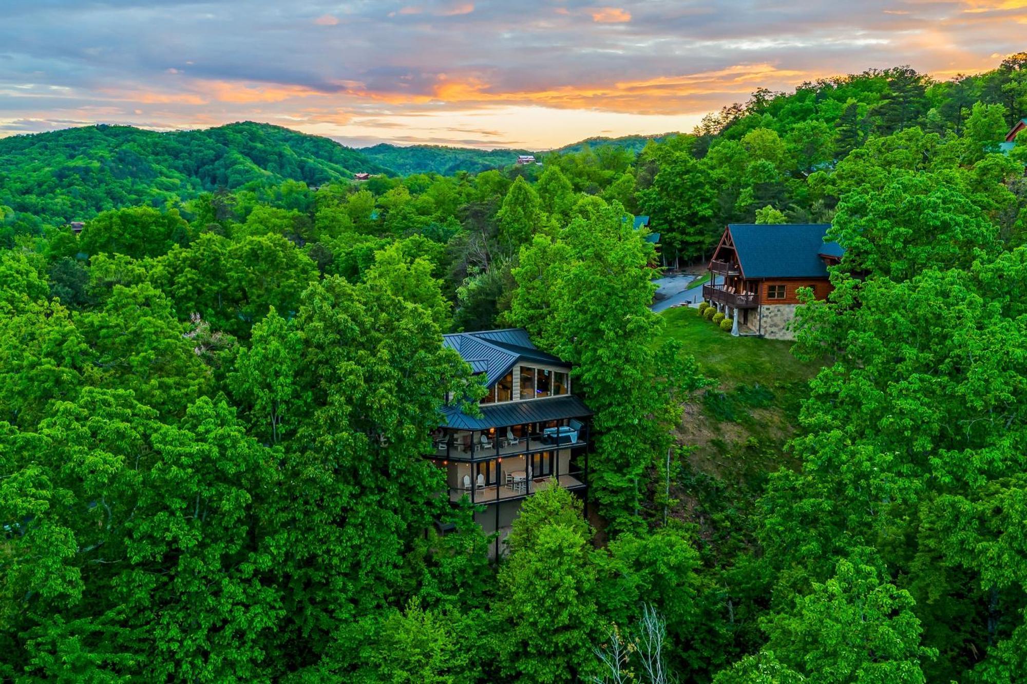 Dawns View Villa Sevierville Ruang foto