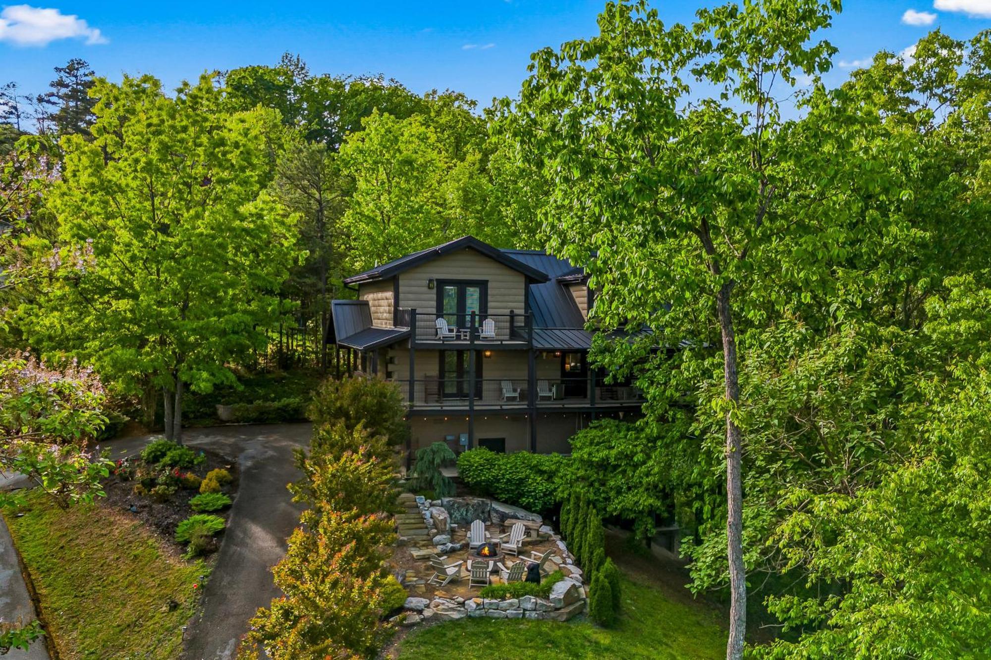Dawns View Villa Sevierville Ruang foto
