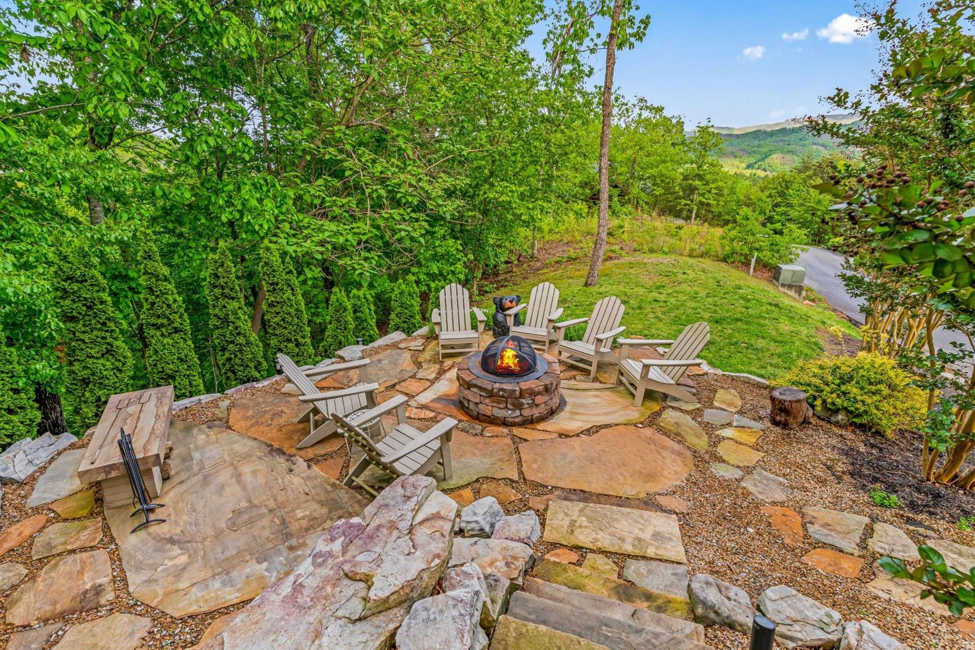Dawns View Villa Sevierville Ruang foto