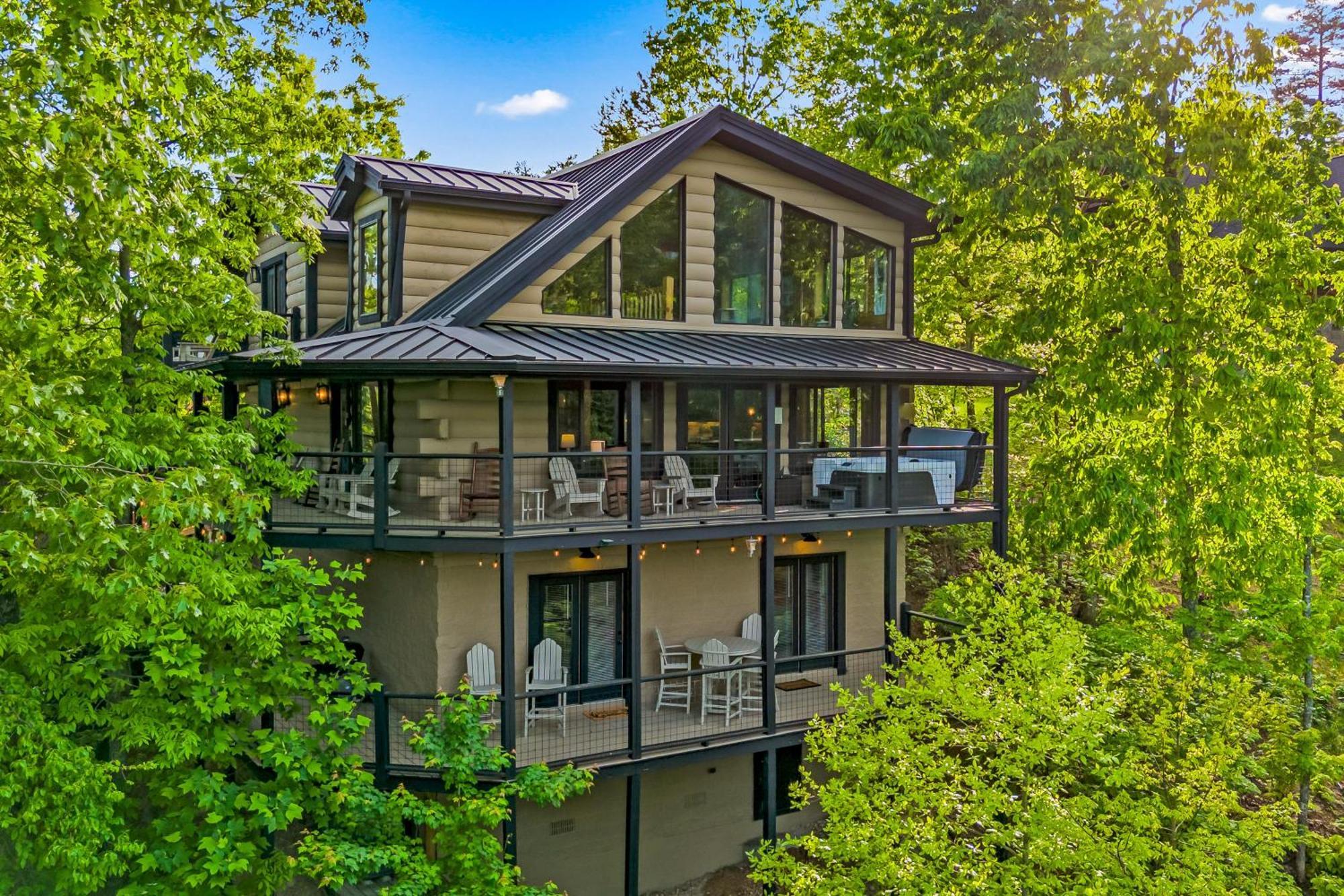 Dawns View Villa Sevierville Ruang foto